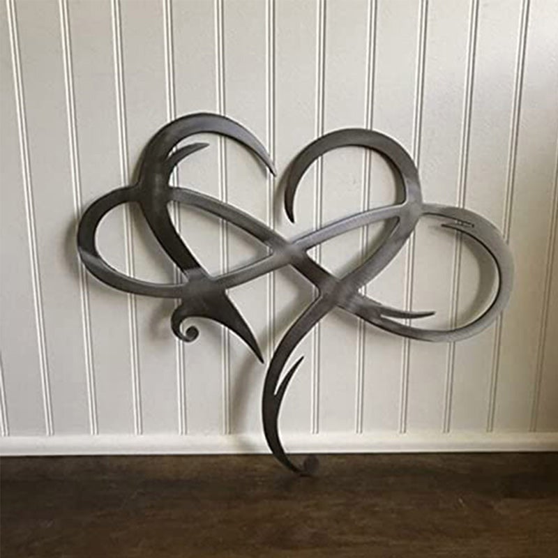 Eternal Love Stainless Steel Wall Decor for the Home