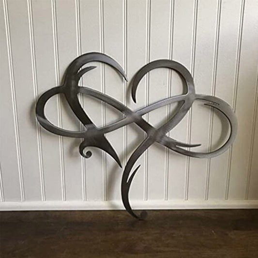 Eternal Love Stainless Steel Wall Decor for the Home