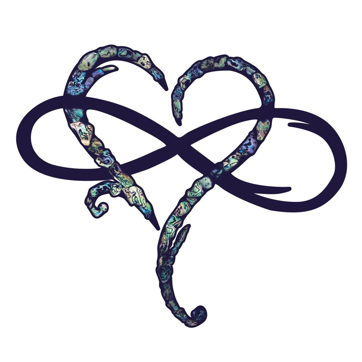 Eternal Love Stainless Steel Wall Decor for the Home