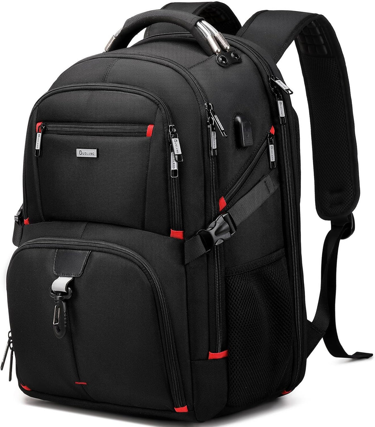 Extra-Large Unisex Water-Resistant 50L Travel Laptop Backpack