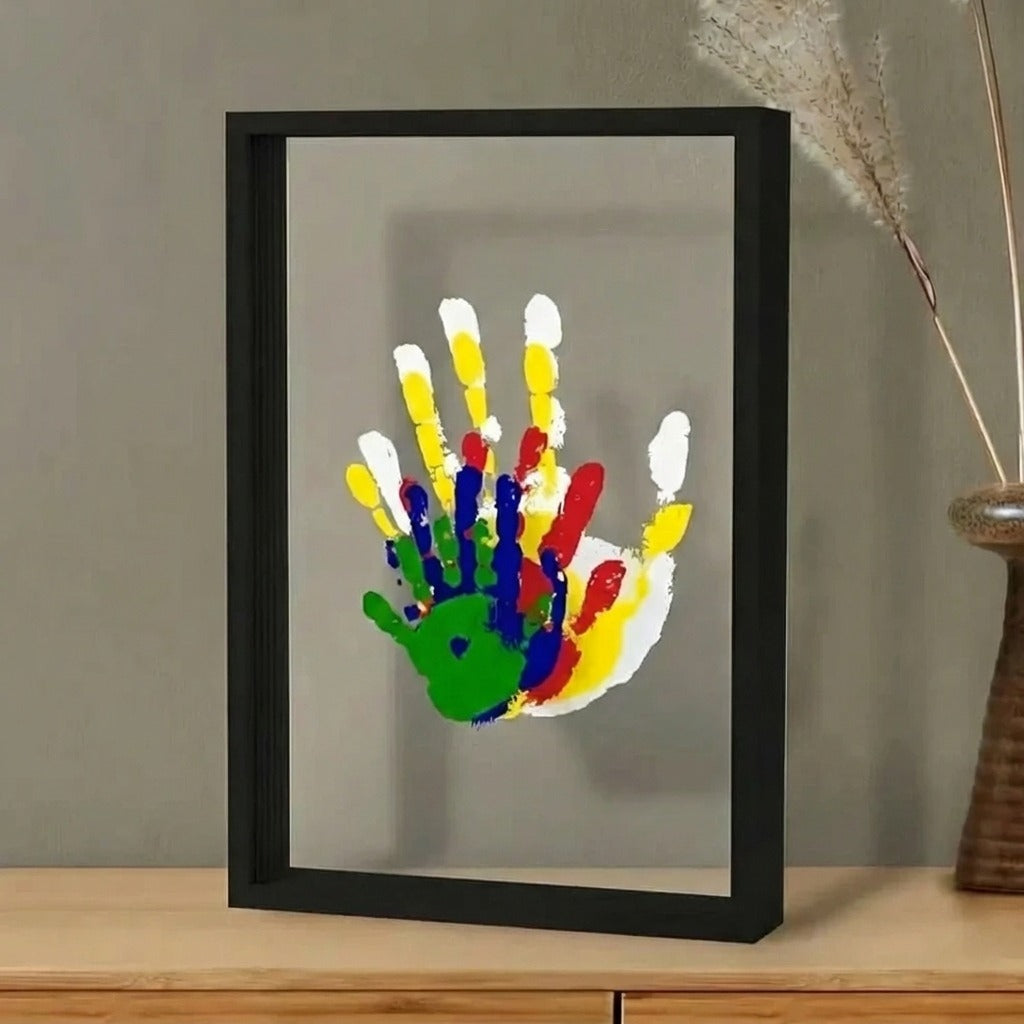 Family Portrait – Handprint Portrait Gift