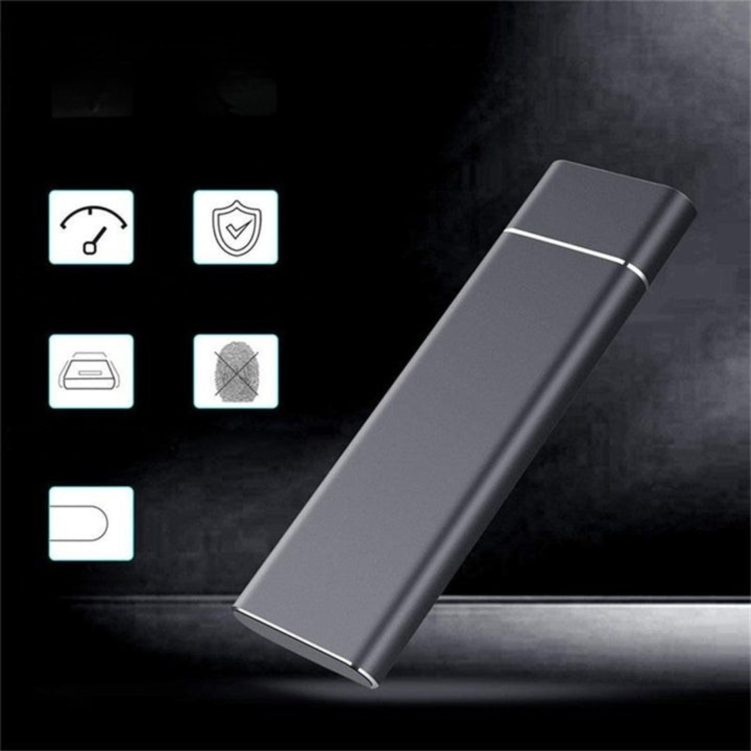 Fast Portable External Aluminium SSD