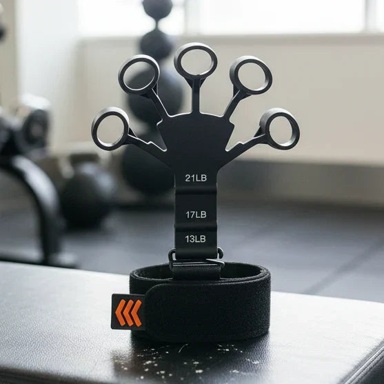 Finger and Hand Exerciser with 6 Resistance Levels for Improved Grip Strength and Flexibility