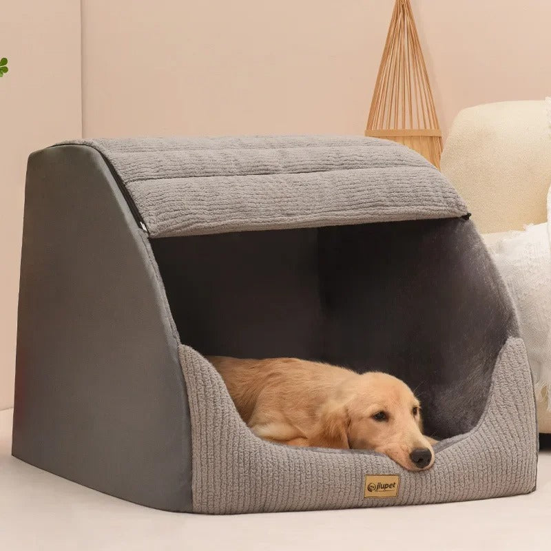 Flannel Dog Tent for Comfort and Warmth – Detachable