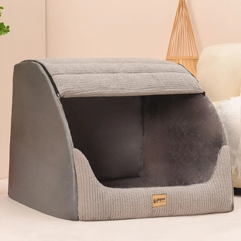 Flannel Dog Tent for Comfort and Warmth – Detachable
