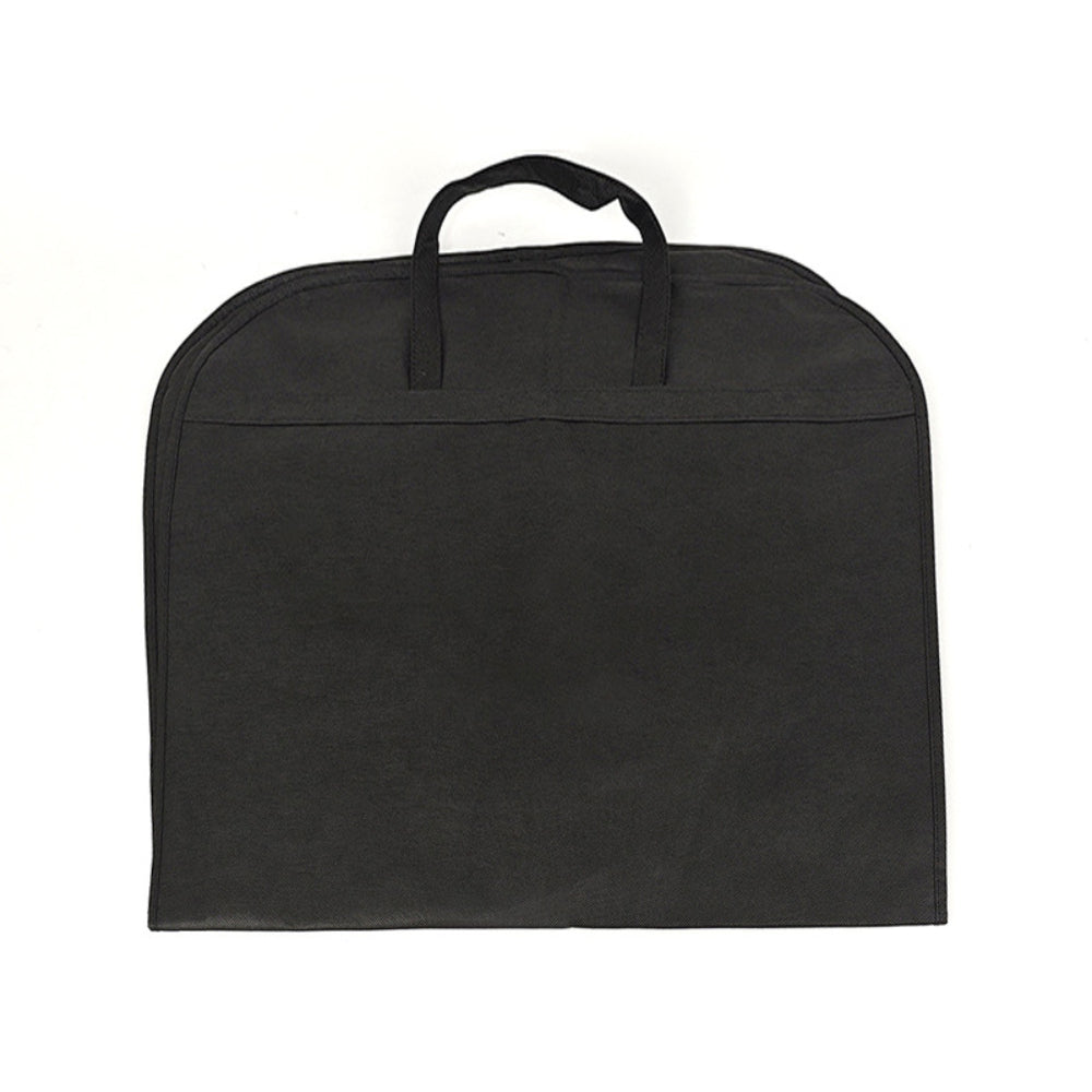 Flat-Fold Travel Garment Bag with Gusseted Storage Compartments