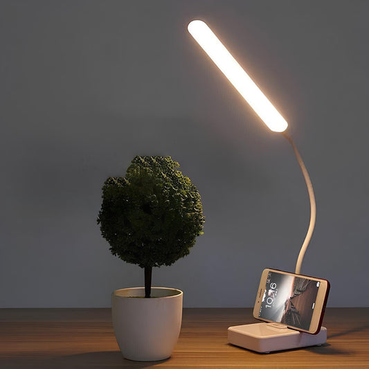 Flexible Rechargeable LED Desk Lamp with 3 Color Temperatures
