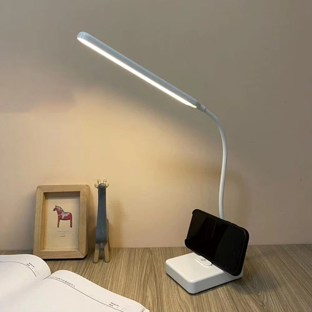 Flexible Rechargeable LED Desk Lamp with 3 Color Temperatures