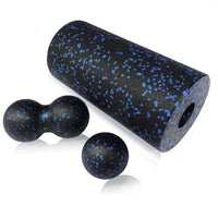 Foam Roller and Massage Ball Set for Workout