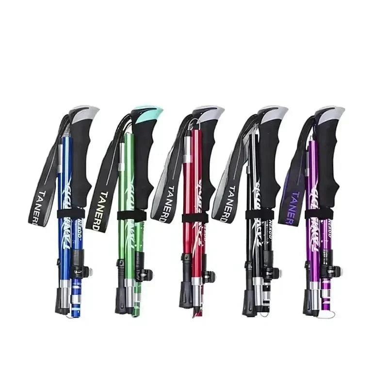 Foldable Aluminum Trekking Pole for Hiking