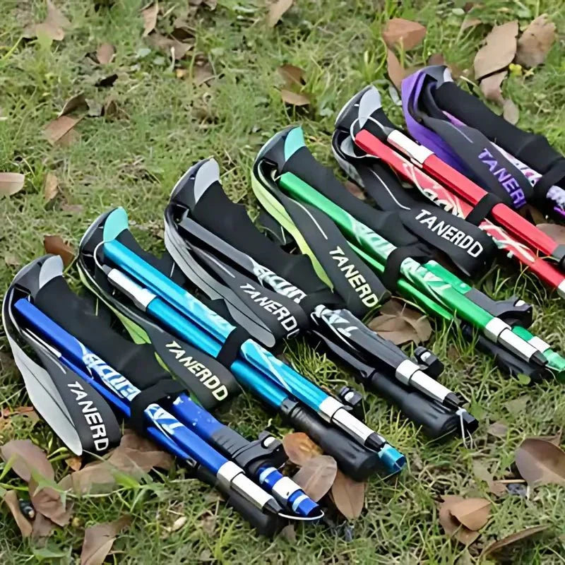 Foldable Aluminum Trekking Pole for Hiking
