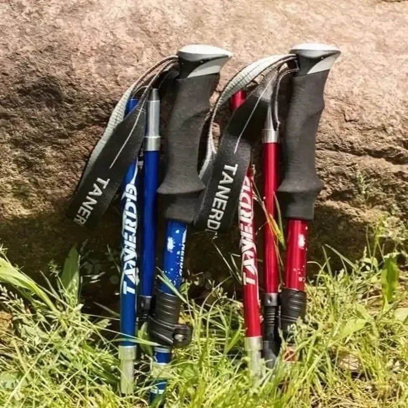 Foldable Aluminum Trekking Pole for Hiking