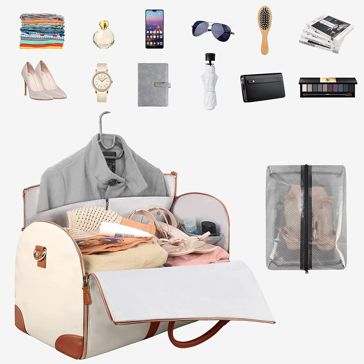Foldable Garment Storage Bag – Stylish & Wrinkle-Free Travel
