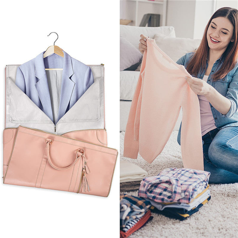 Foldable Garment Storage Bag – Stylish & Wrinkle-Free Travel