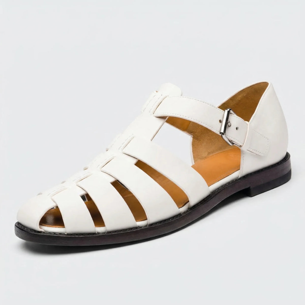 Gladiator Sandals with Buckle