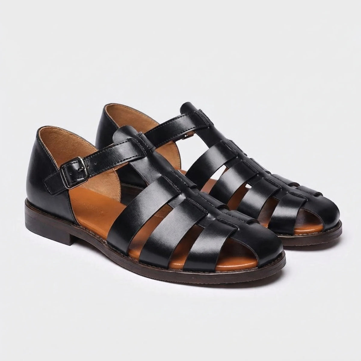 Gladiator Sandals with Buckle