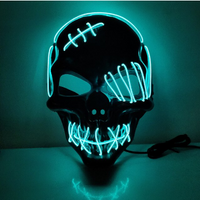 Glowing Horror Vendetta Mask