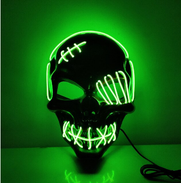 Glowing Horror Vendetta Mask