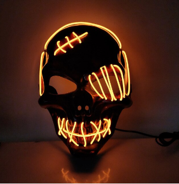 Glowing Horror Vendetta Mask