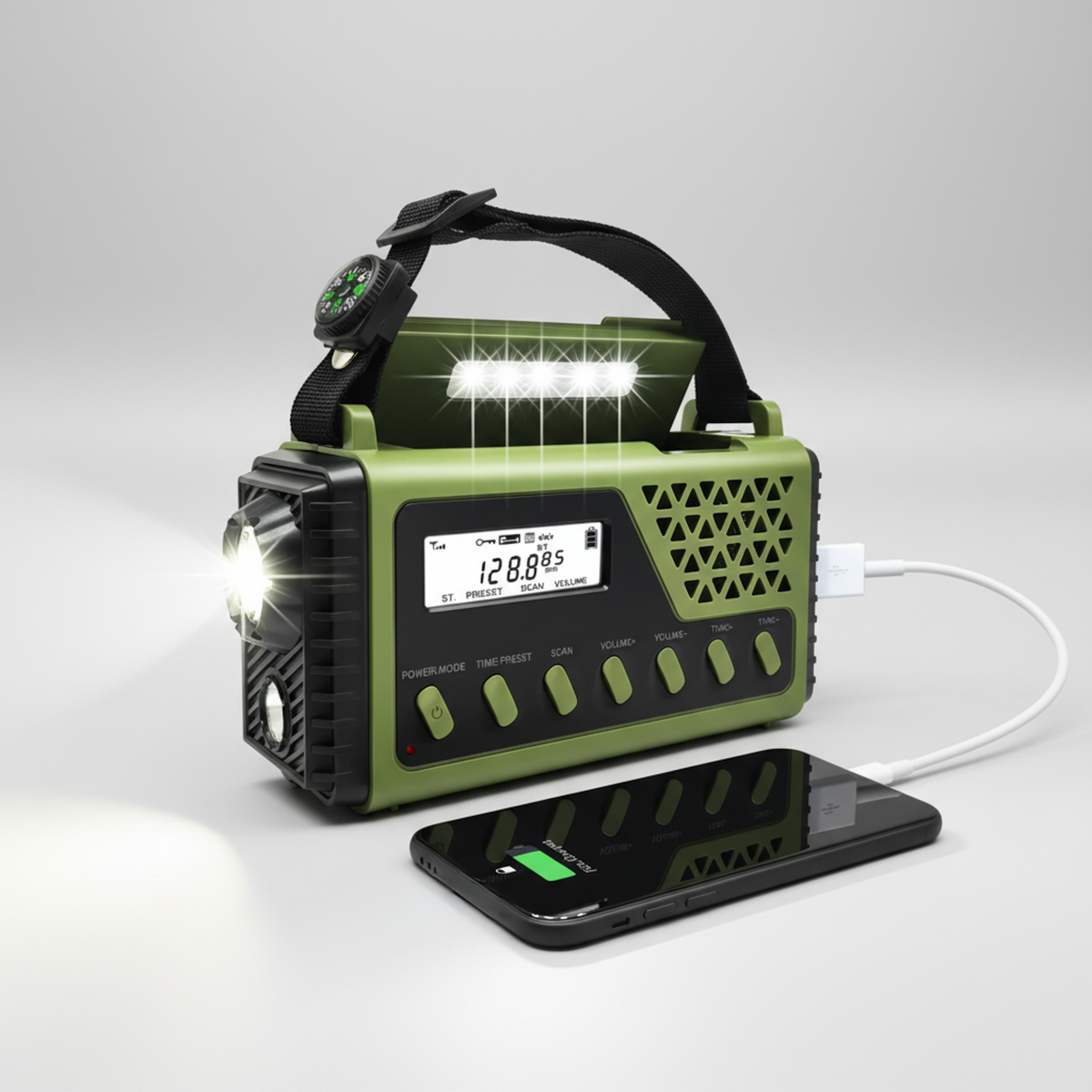 Hand Crank Emergency Radio
