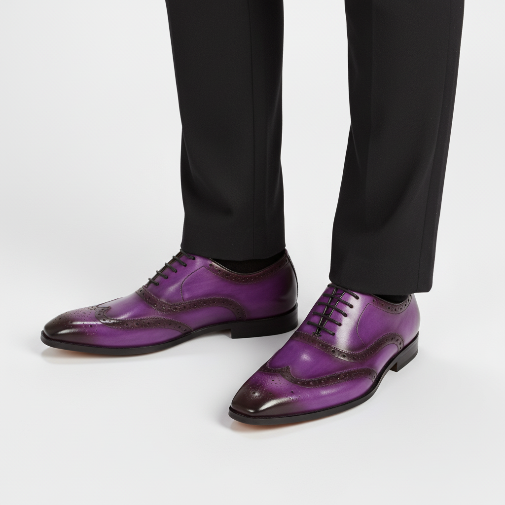 Handmade Men's Oxford Shoes
