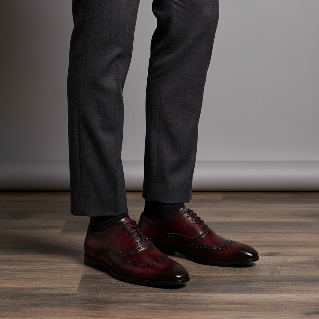 Handmade Men's Oxford Shoes