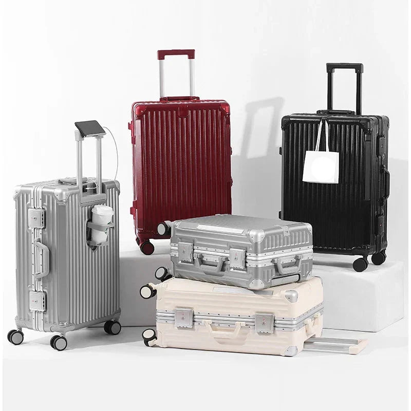 Hardshell Suitcase with Aluminum Frame