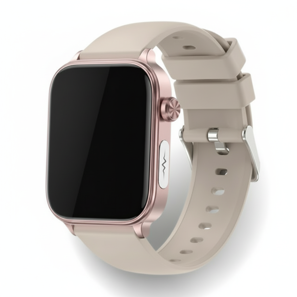 Health Smartwatch with SOS, Glucose and Heart Rate Monitor
