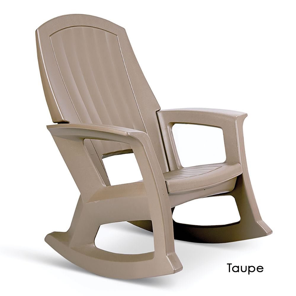 Heavy-Duty All-Weather Outdoor Resin Rocking Chair