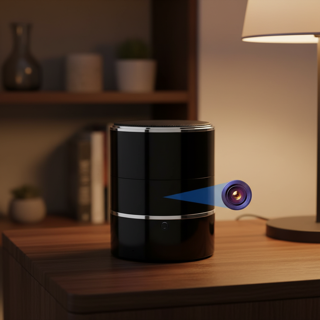 Hidden Camera in Bluetooth Speaker