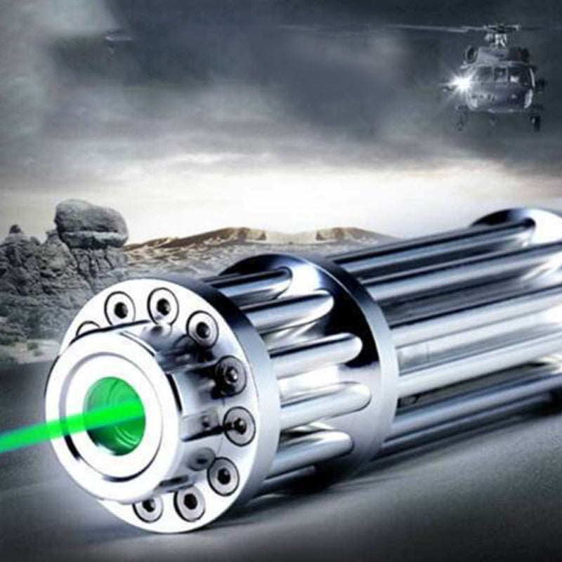 High-Performance Laser Flashlight with Adjustable Beam