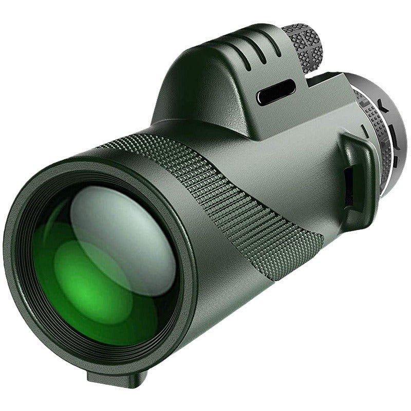 High-Power HD Monocular Telescope for Wildlife Viewing