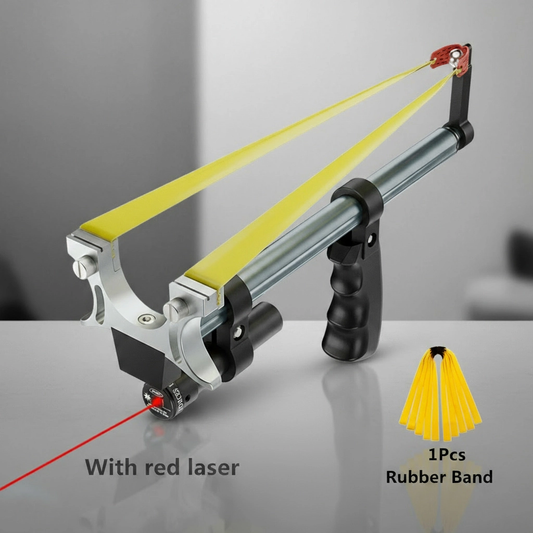 High-Power Telescopic Laser Slingshot