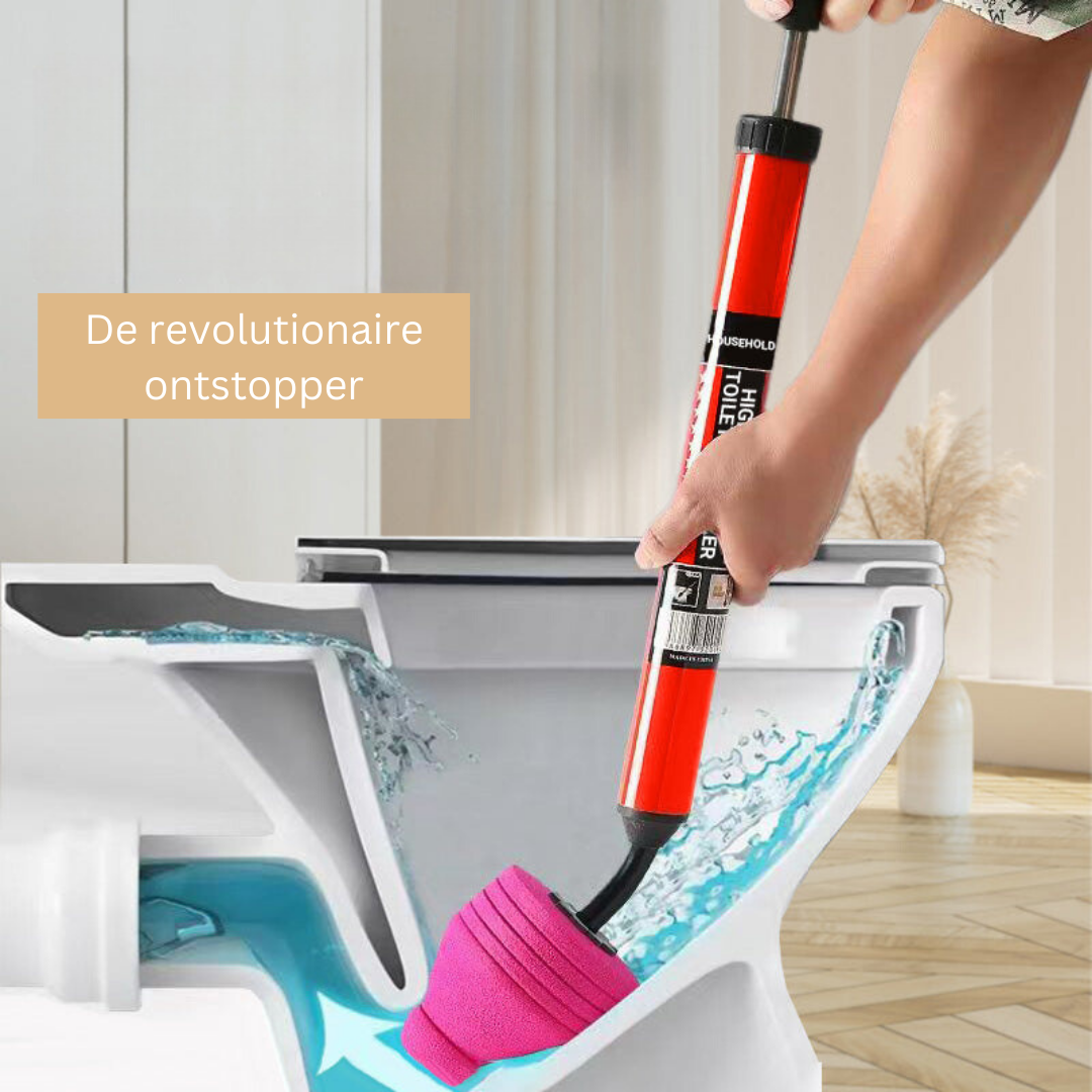 High-Pressure Quick and Effective Solution for Clogged Toilets and Other Pipes