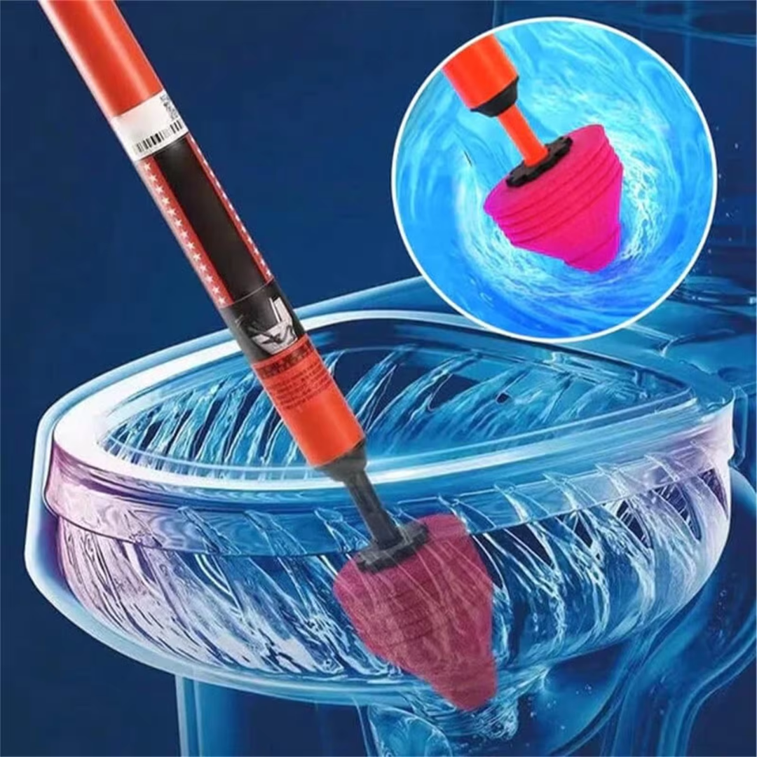 High-Pressure Quick and Effective Solution for Clogged Toilets and Other Pipes