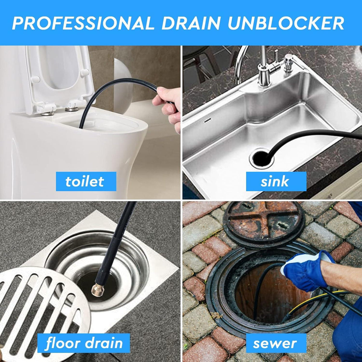High-Pressure Washer Hose for Pressure Cleaners