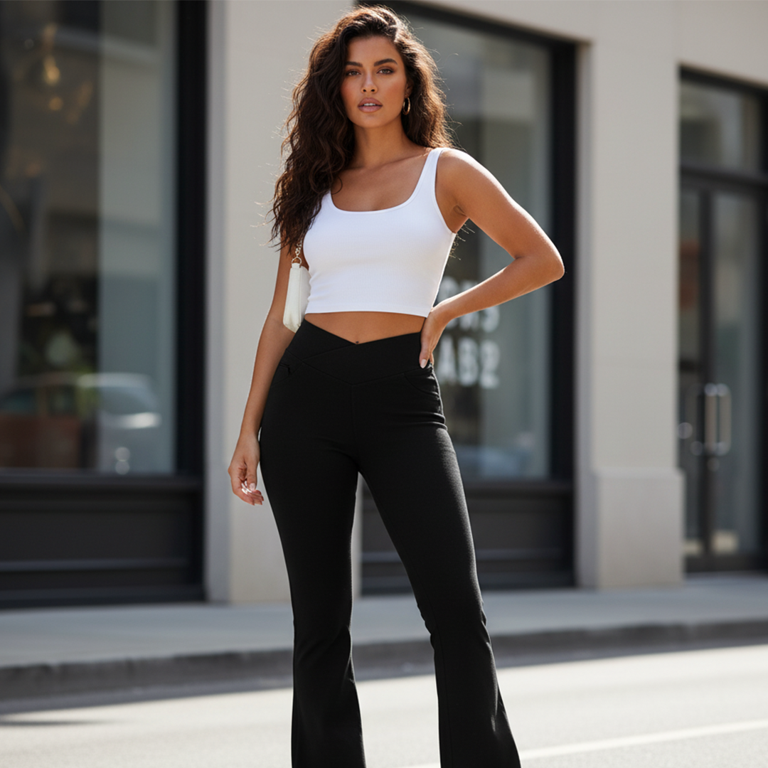High-Waisted Jeans