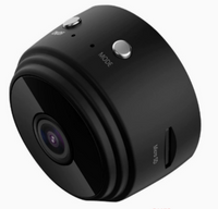 Indoor and Outdoor Security Camera | Wireless & Compact Mini Wi-Fi Camera with Live Streaming to Phone