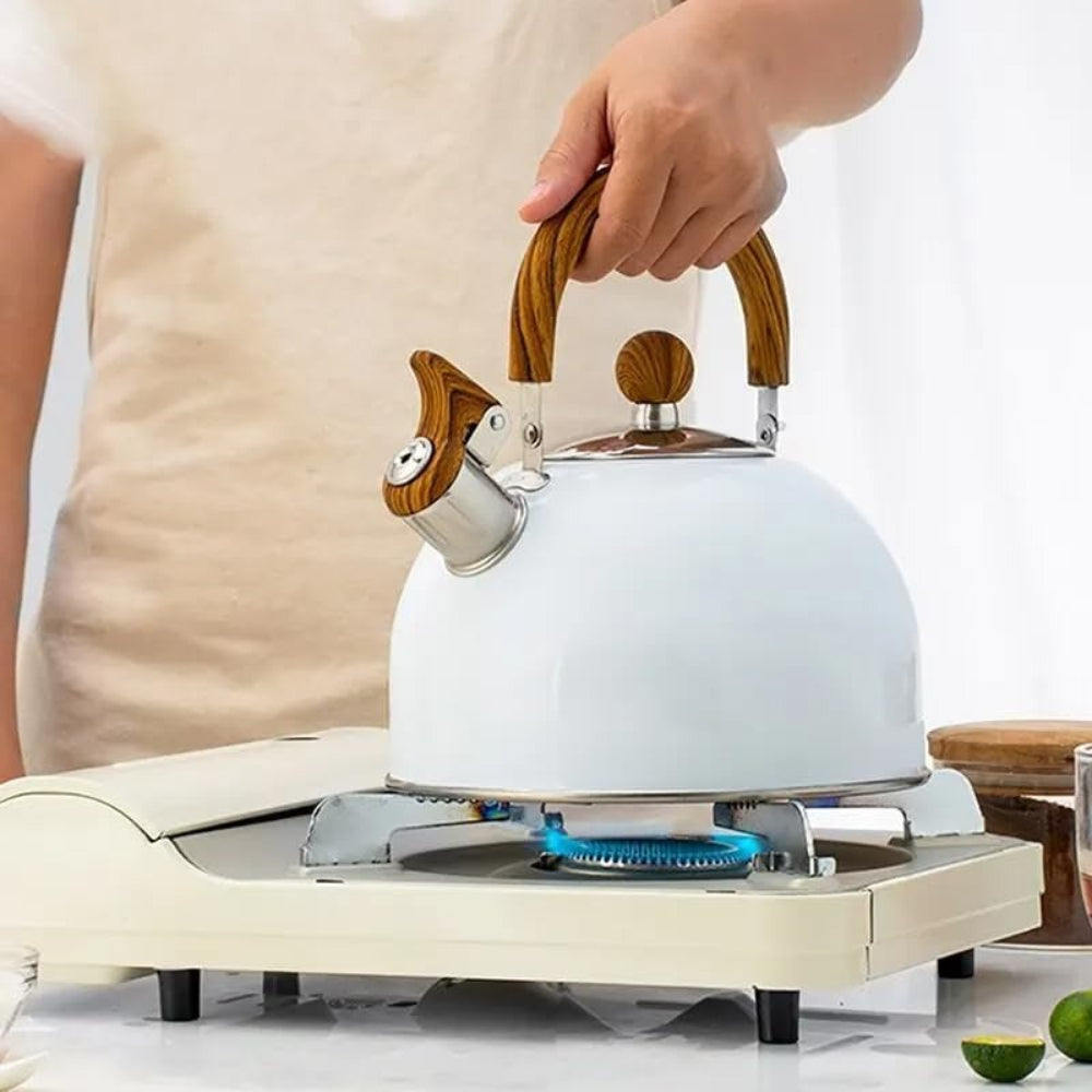 Induction-Compatible Stainless Steel Whistling Kettle