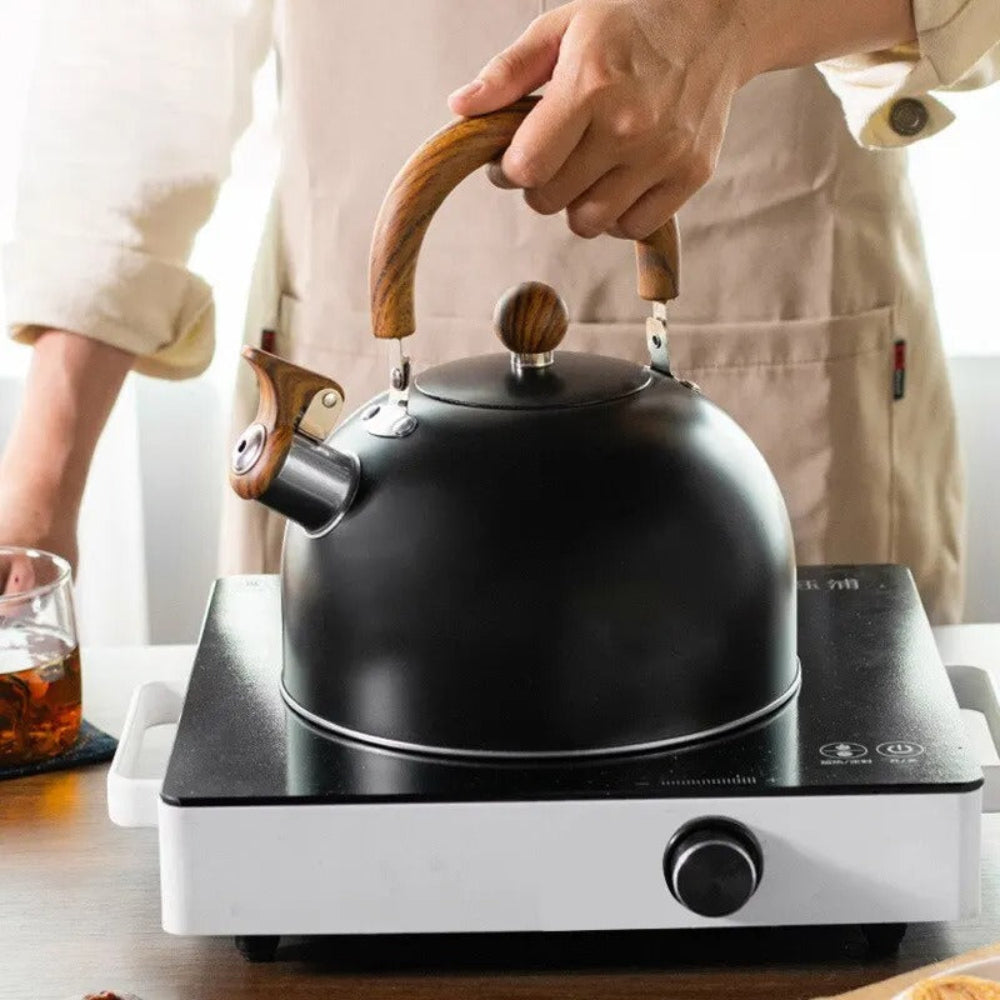 Induction-Compatible Stainless Steel Whistling Kettle