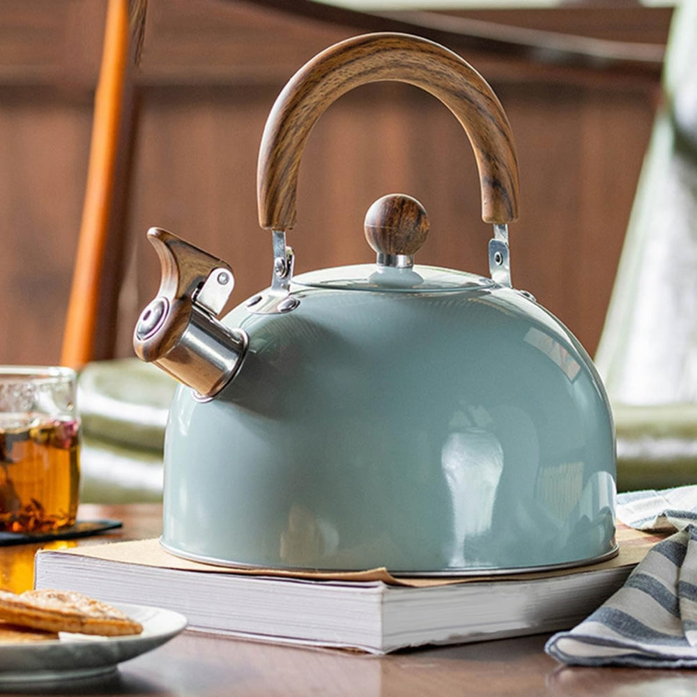 Induction-Compatible Stainless Steel Whistling Kettle