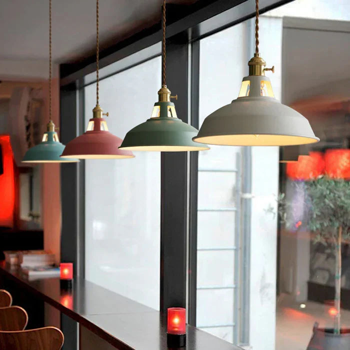 Industrial Retro Pendant Light