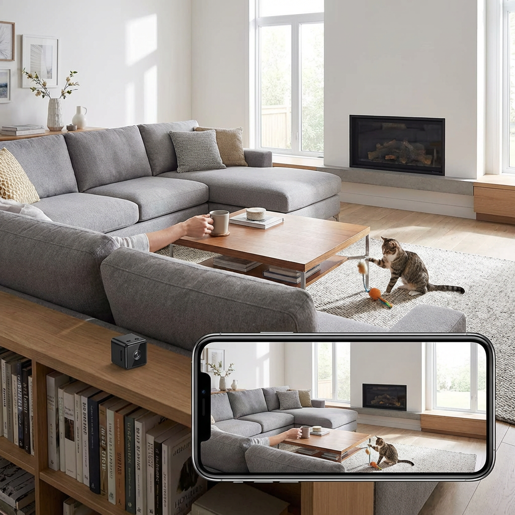 Innovative Mini Wire-Free Security Camera