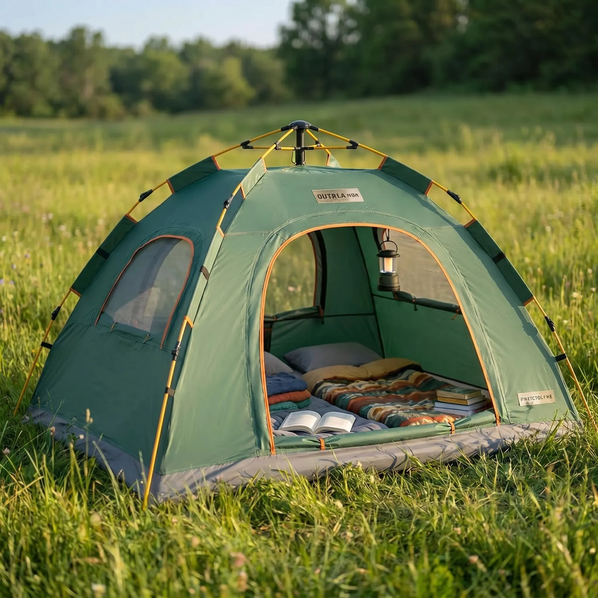 Instant Pop-Up Camping Tent - Quick-Setup Outdoor Shelter