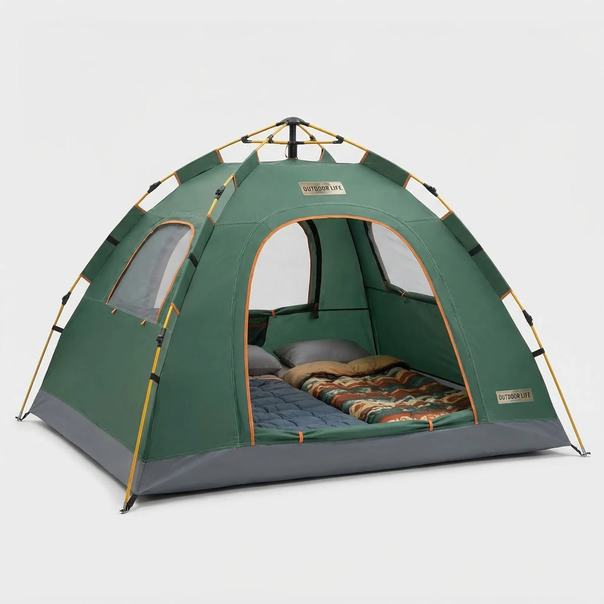 Instant Pop-Up Camping Tent - Quick-Setup Outdoor Shelter