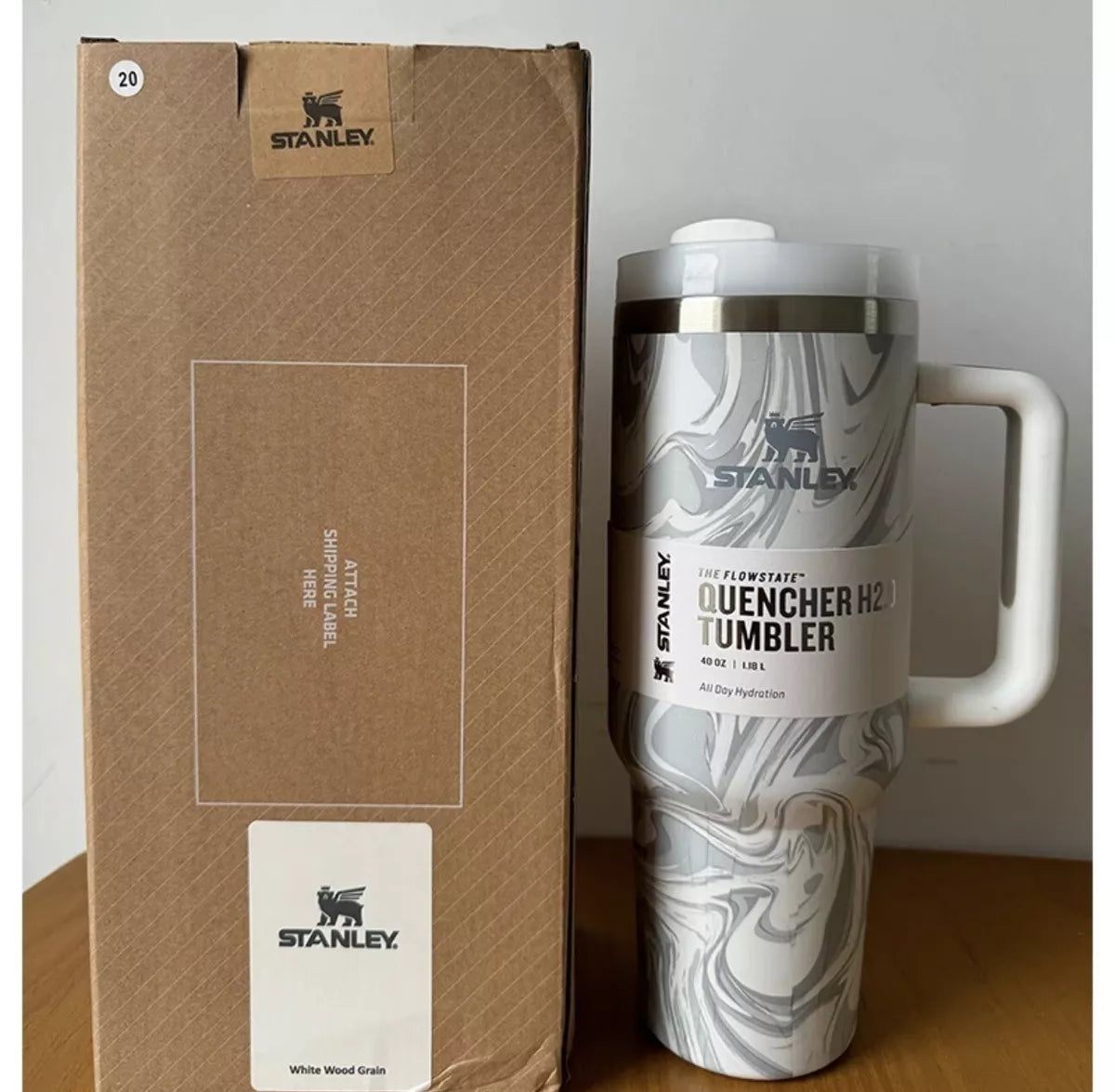 Insulated Stainless Steel Travel Mug with Handle and Straw - Leak-Proof