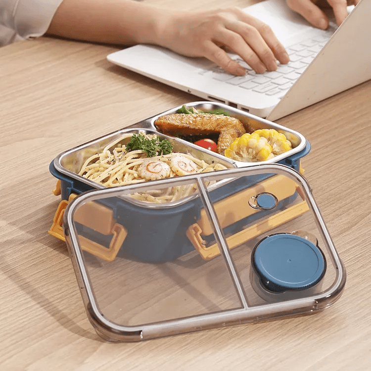 Insulated Thermal Lunch Box with Leak-Proof Seal for Warm Meals on the Go
