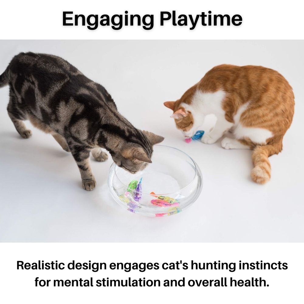 Interactive Cat Toy – Moving Light-Up Fish