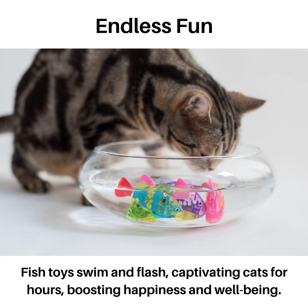 Interactive Cat Toy – Moving Light-Up Fish