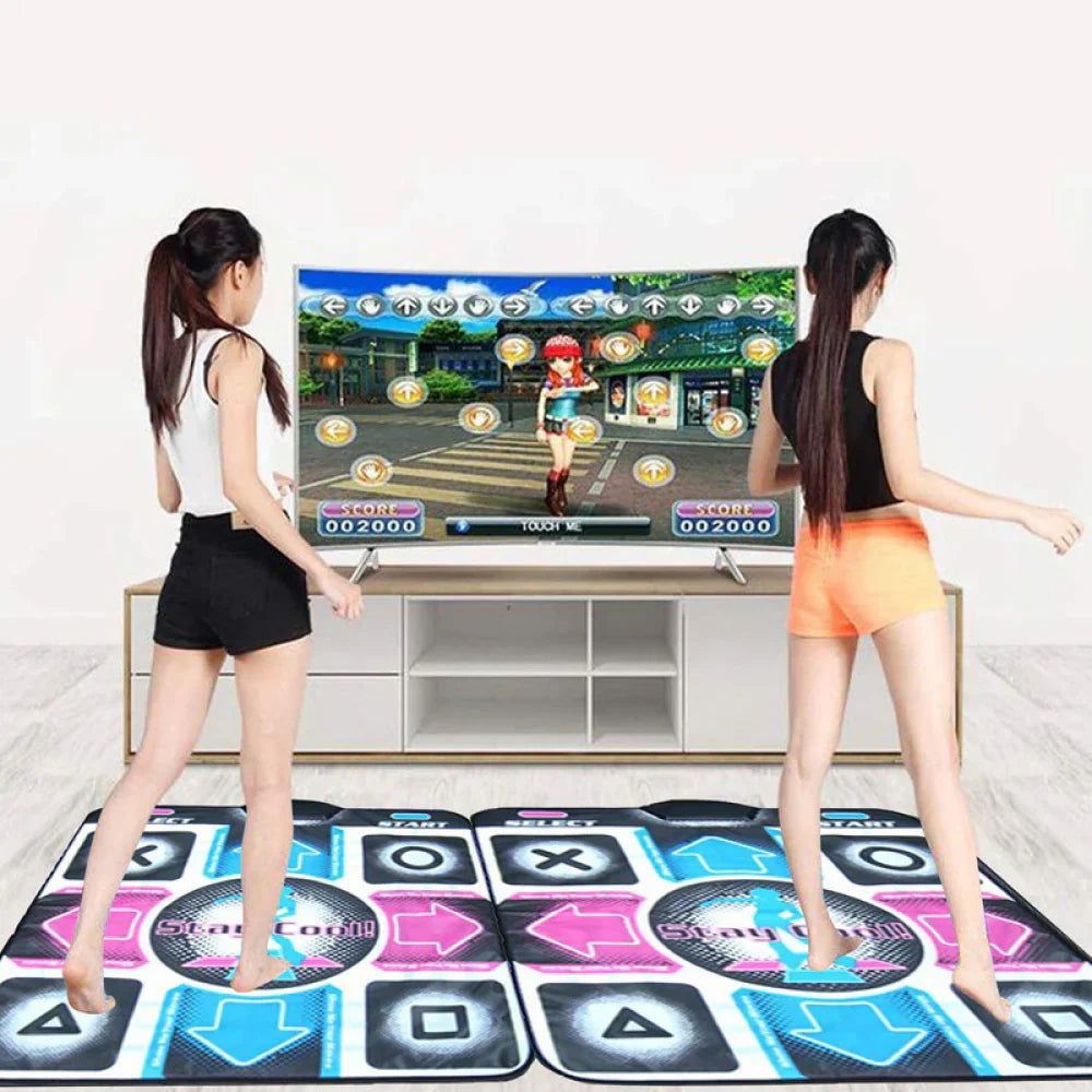 Interactive Dance Mat with Music & Motion Sensor for Home Fitness